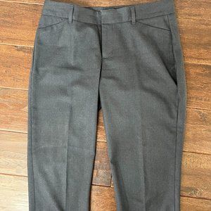 GAP Cropped Grey Pants, Size 0.
